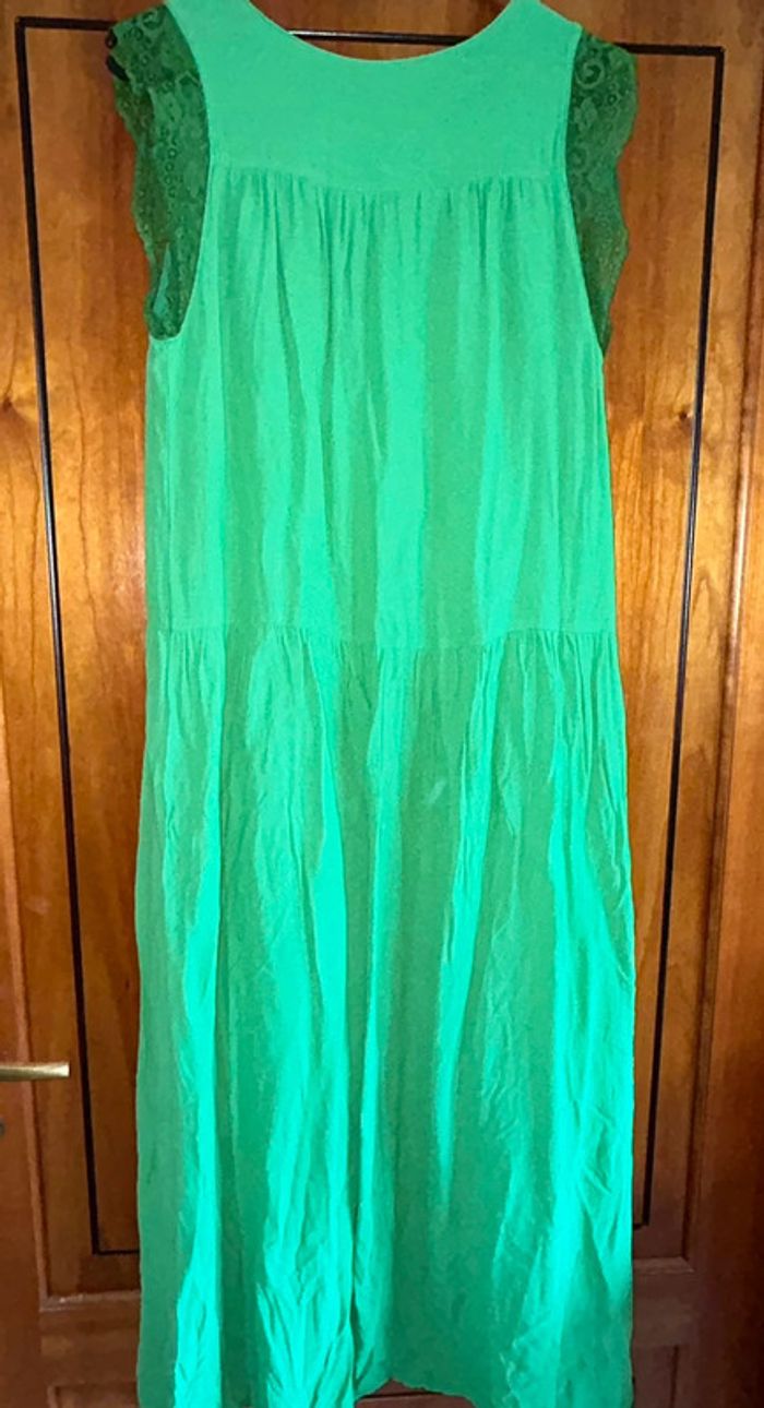 Longue robe été verte 38-40 Banditas - photo numéro 5