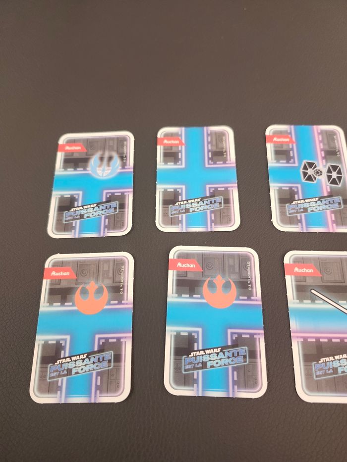 Lot 11 cartes auchan star wars - photo numéro 6