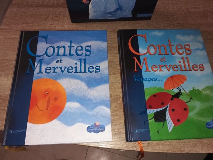 2 gros livres sur les contes enchanté histoires et contes merveilleux d'hier et d'aujourd'hui - photo numéro 2