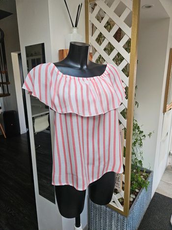 Only blouse lignée légère taille 42