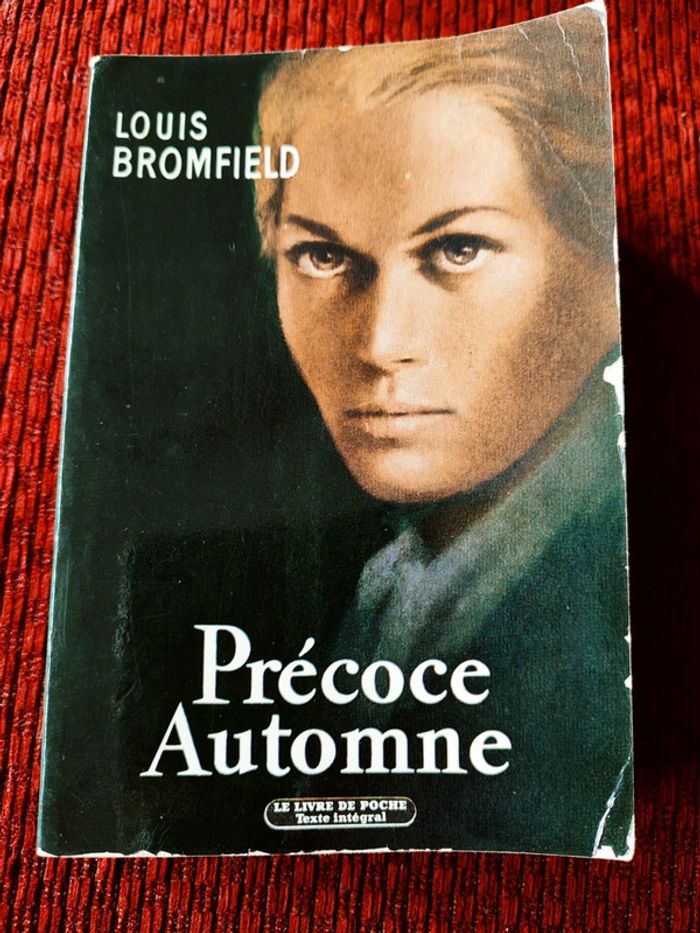 Livre "Précoce Automne" - Louis Bromfield