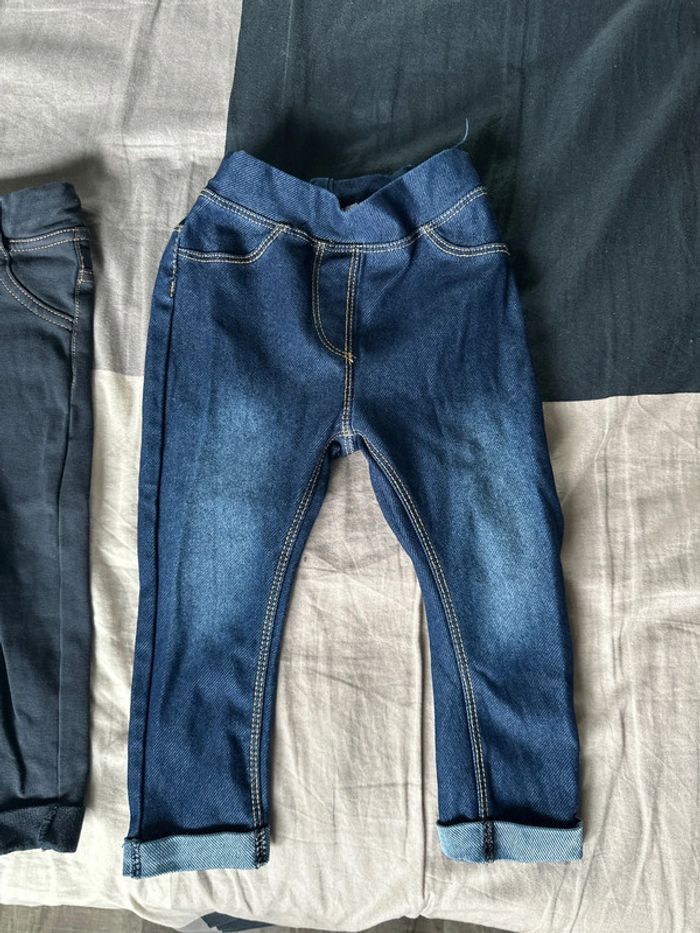 Lot de 2 pantalons 18 mois - photo numéro 3