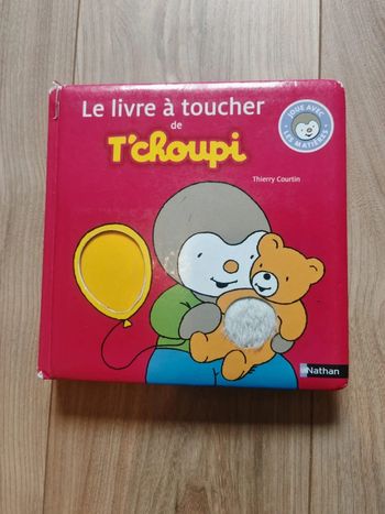 Le livre à toucher de T'choupi