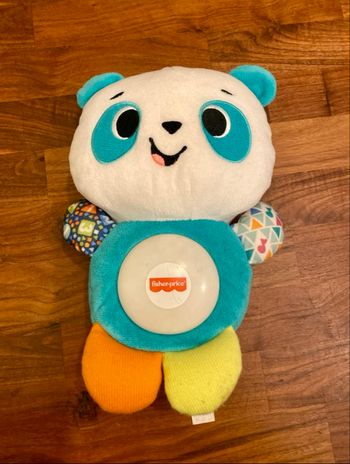 Peluche d'éveil Fisher Price Andréa le Panda linkimals