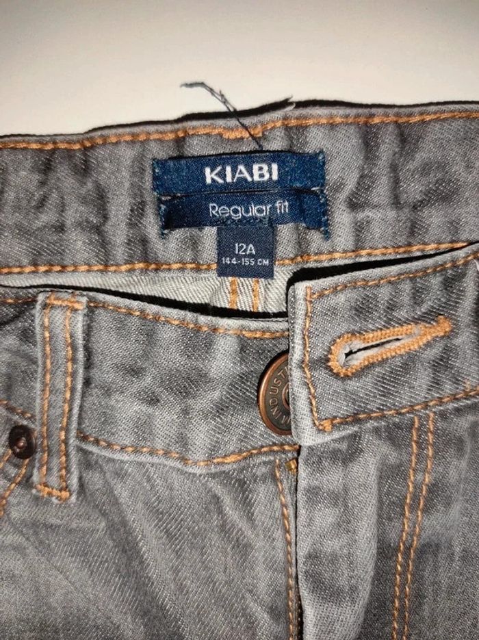 Jeans gris 12 ans - photo numéro 3