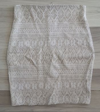 Jupe courte crème Pimkie taille 38