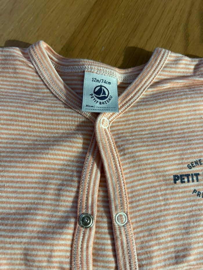 Pyjama petit bateau 12 mois - photo numéro 2