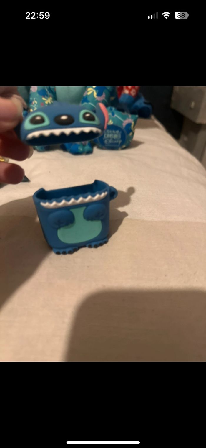 Figurine stitch protection air pods - photo numéro 2
