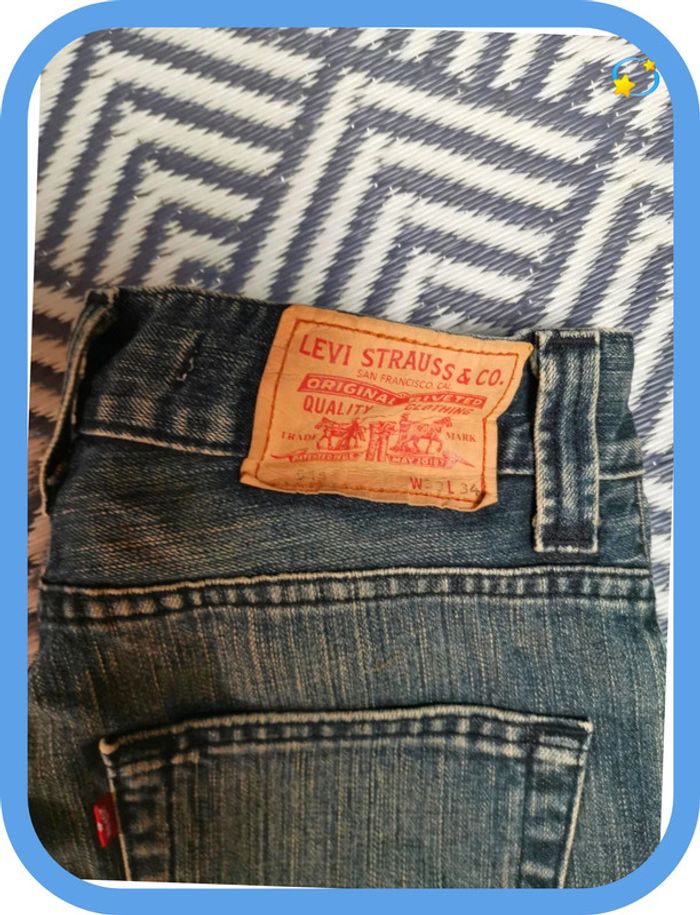 Jean levis Strauss 511 slim w30 L34 gris chiné - photo numéro 9