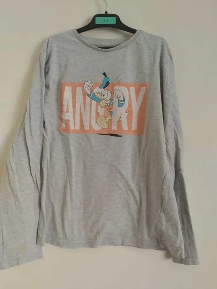 Maillot manches longues taille 12 ans