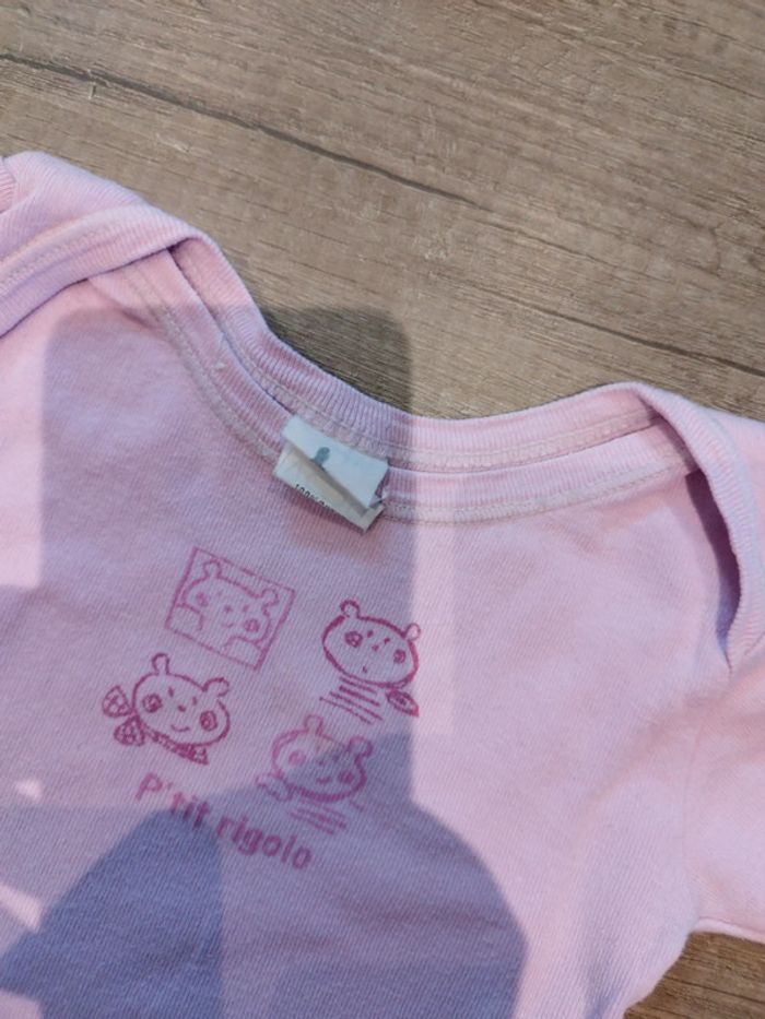 Lot de 4 body bébé fille 1 an 12 mois - photo numéro 7