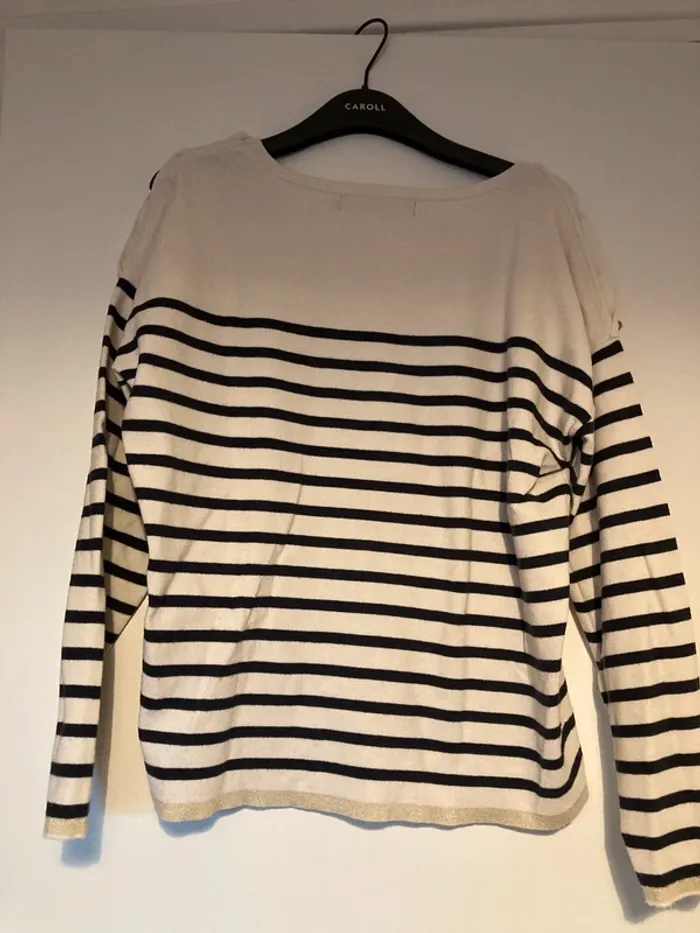 Pull marinière Vero Moda Taille XL - photo numéro 7