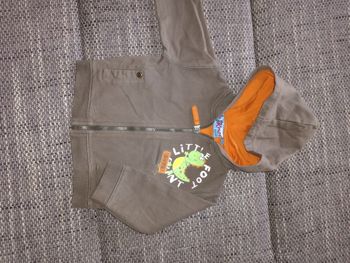 Veste zippée en coton 3 mois