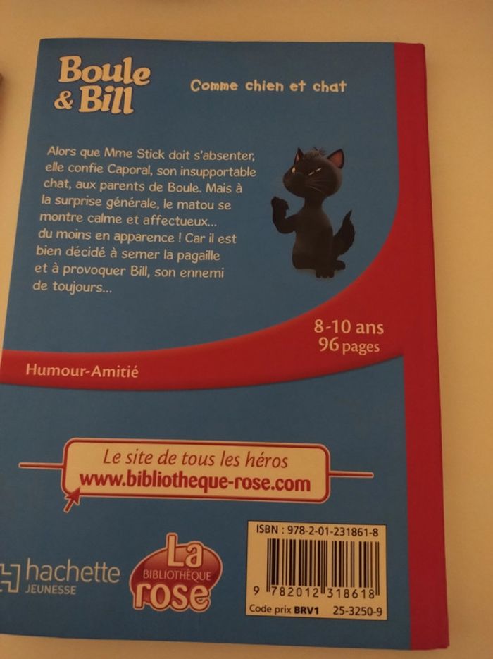 Livre Boule & Bill Tome 1 : comme chien et chat - photo numéro 4