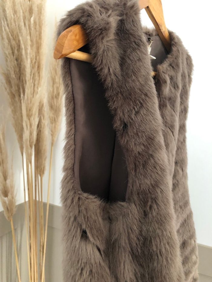Fourrure synthétique sans manches H&M 36 - photo numéro 9