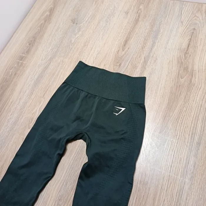 Legging gymshark femme XS vert foncé - photo numéro 2