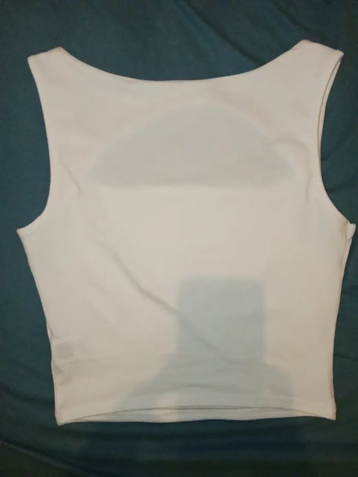 Crop Top blanc - Shein - Taille S - photo numéro 6