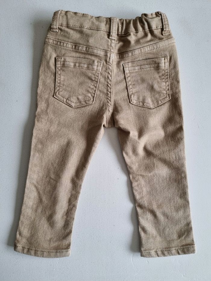 Pantalon Gémo 18 mois beige - photo numéro 2