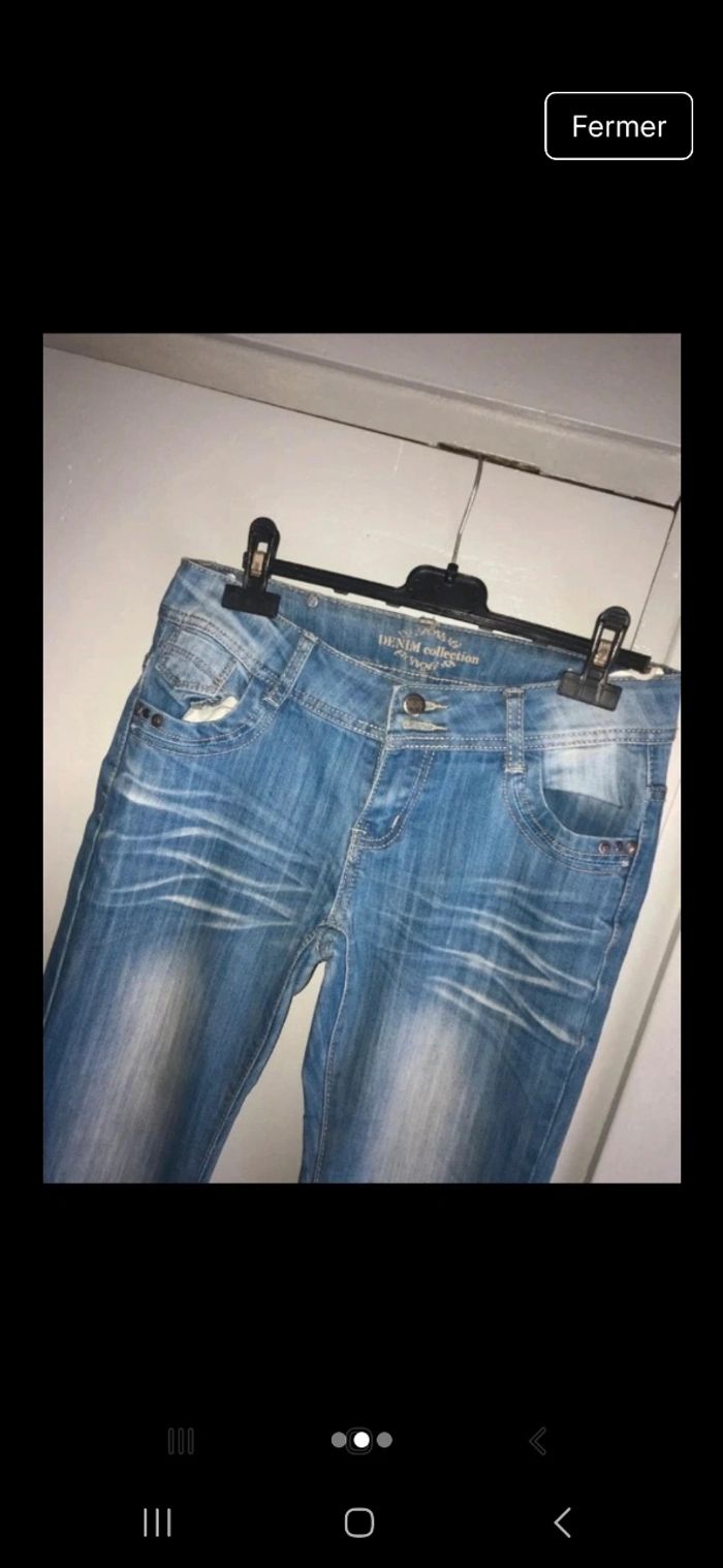 Jeans femme taille 36 - photo numéro 2