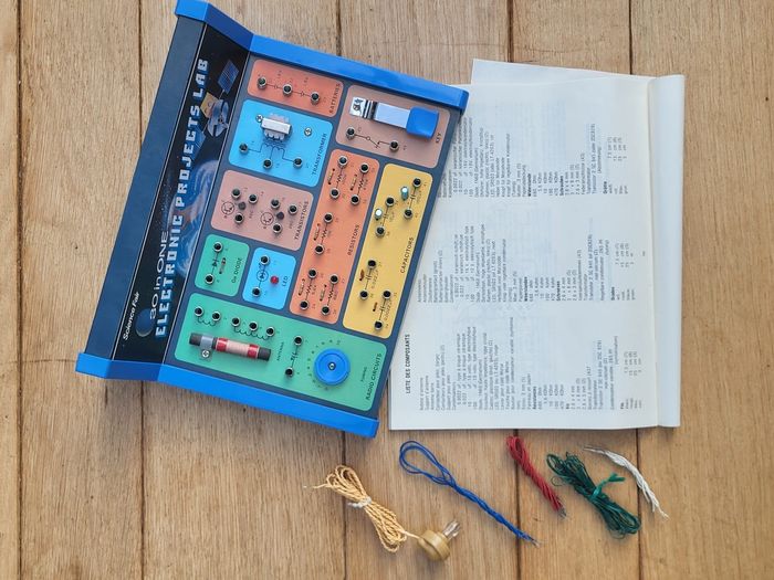 Vintage - Jeu d’expériences électroniques - photo numéro 3