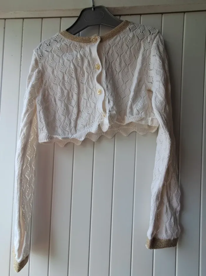 Gilet court / bolero 8ans