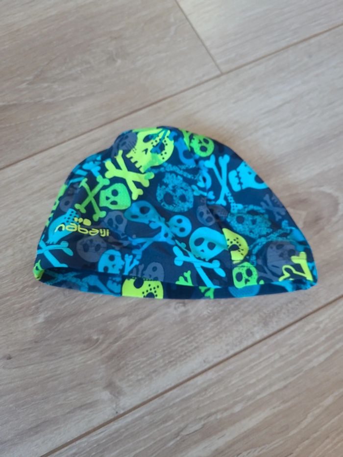 bonnet de bain piscine pirate Décatlon