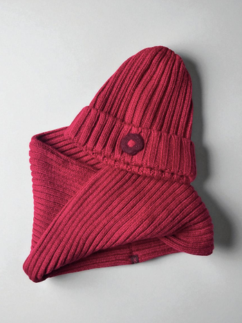 Ensemble bonnet + tour de cou Okaïdi fille – Taille 2 ans, fuchsia