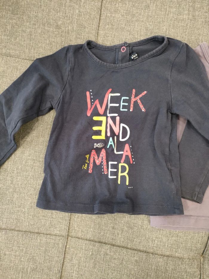 Tee-shirts manches longues 18 mois - photo numéro 3