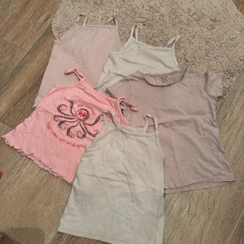 Lot de 5 finettes / maillots de corps