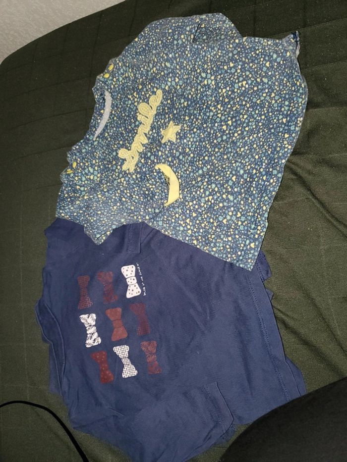 Lot de tee shirt manches longues