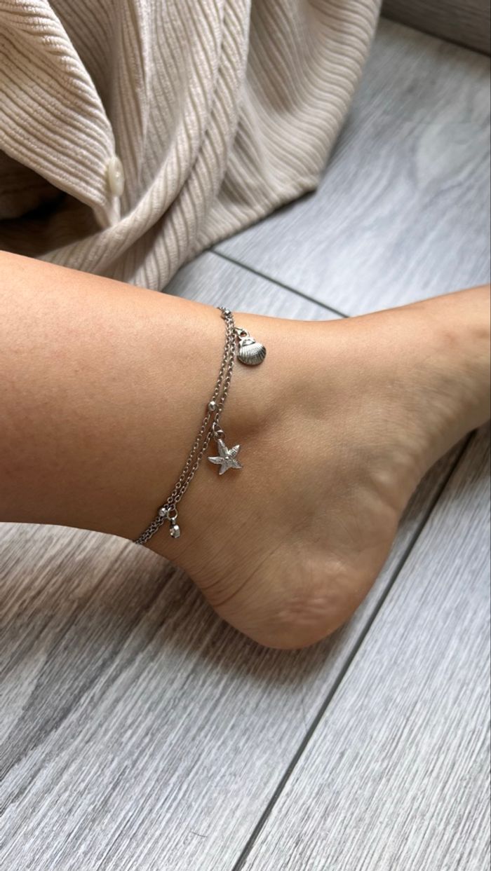 Bracelet de cheville - Acier Inoxydable - photo numéro 2