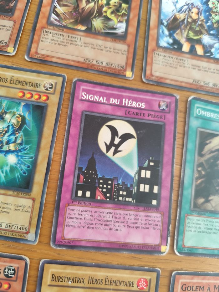 Lot 18 cartes Yu-Gi-Oh Anciennes TLM Le millenaire perdu édition 1 - photo numéro 3