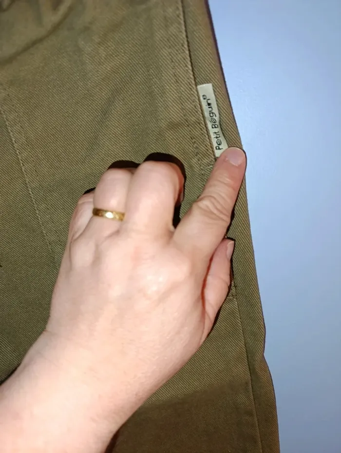 Pantalon cargo petit beguin taille 5 ans neuf - photo numéro 2