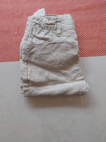 Pantalon pantacourt Zara 6/9mois