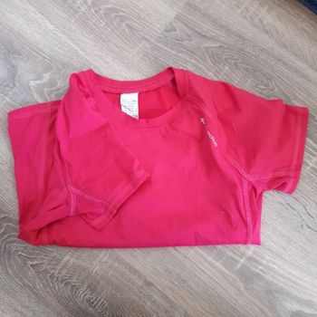 Tee shirt rose Queshua