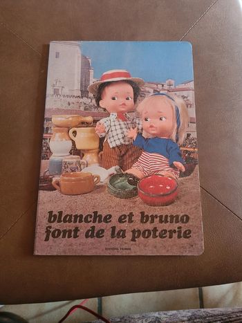 Blanche et Bruno font de la poterie