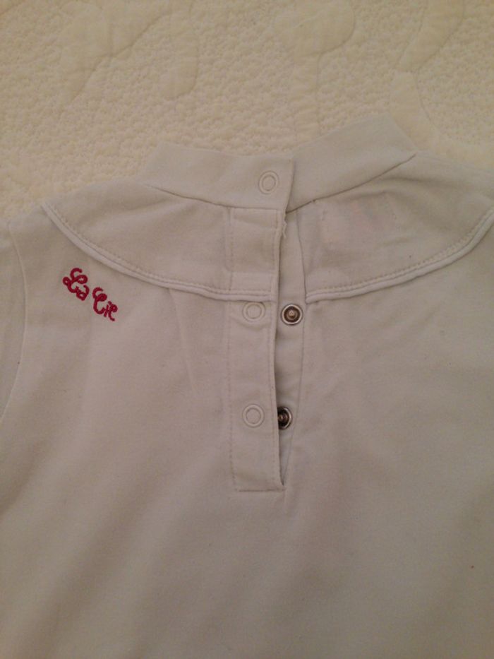 Tee-shirt manches longues blanc - photo numéro 3