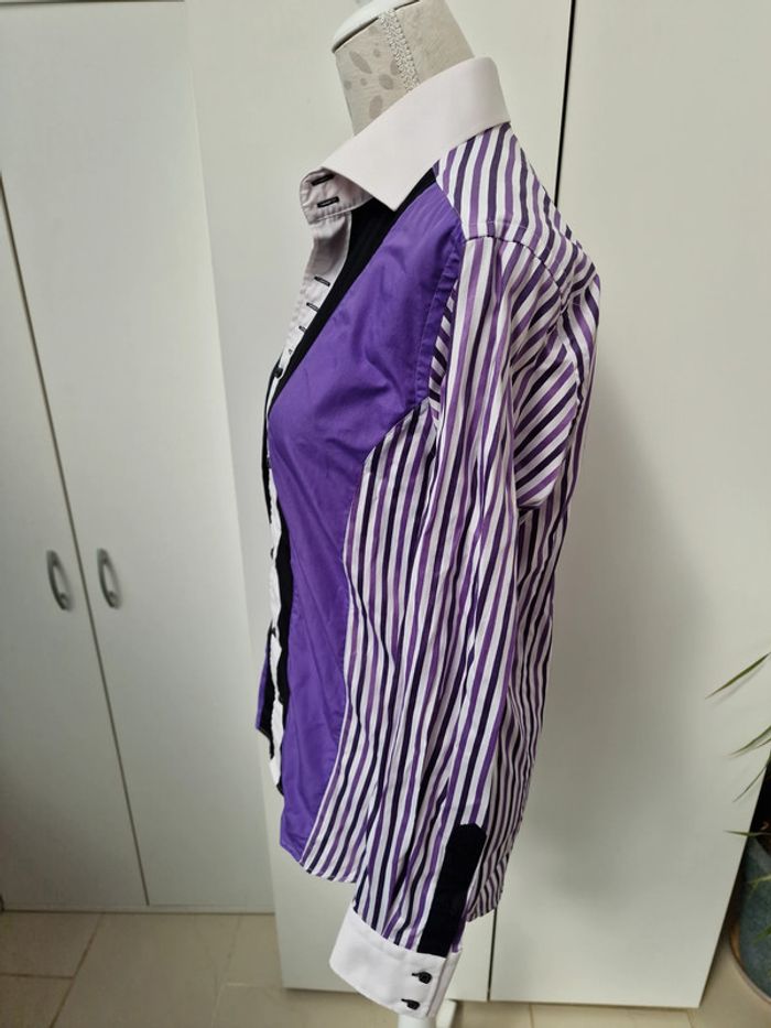 Chemise Tricolores  A Rayures - photo numéro 3