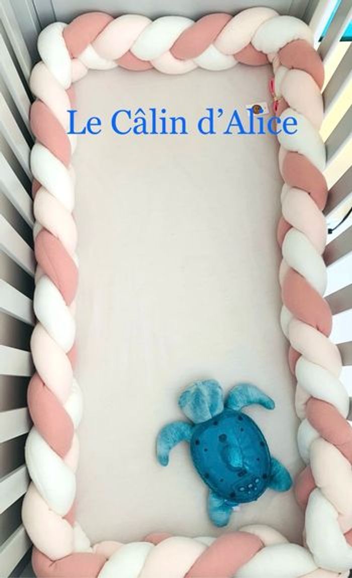 🌸 tresse de lit Neuve Fait Main 3m60 - photo numéro 2
