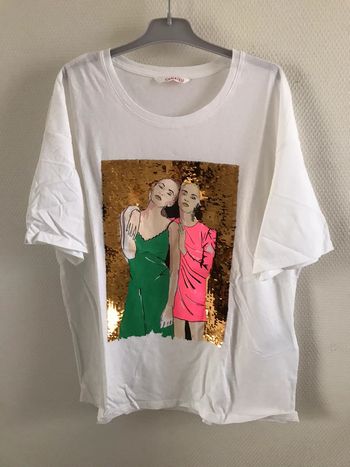 Tee shirt sequins