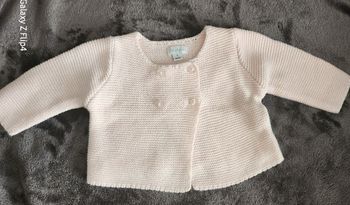 Gilet fille 1 mois