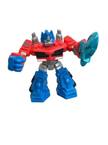 Figurine Transformers Playskool Heroes Transformers Rescue Bots Optimus Prime Hasbro