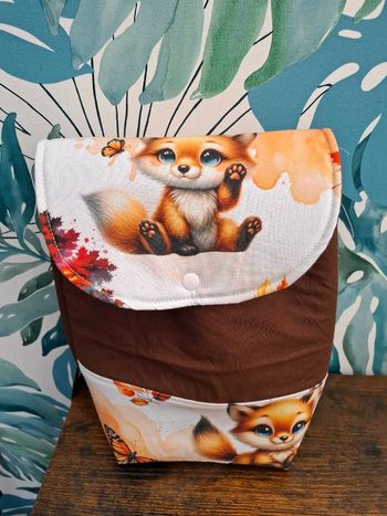 Sac à dos renard marron 