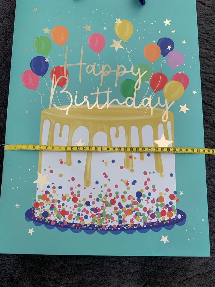 Grand sac cadeau anniversaire - photo numéro 6