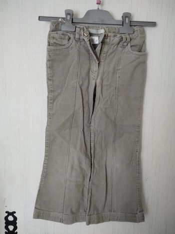 pantalon épais gris 5 ans
