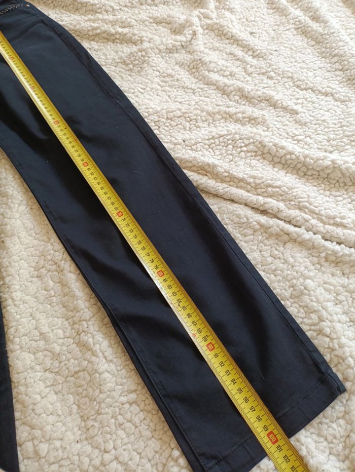 Pantalon noir droit strassé Collection Premium Armand Thierry elegant chic vintage old - photo numéro 5