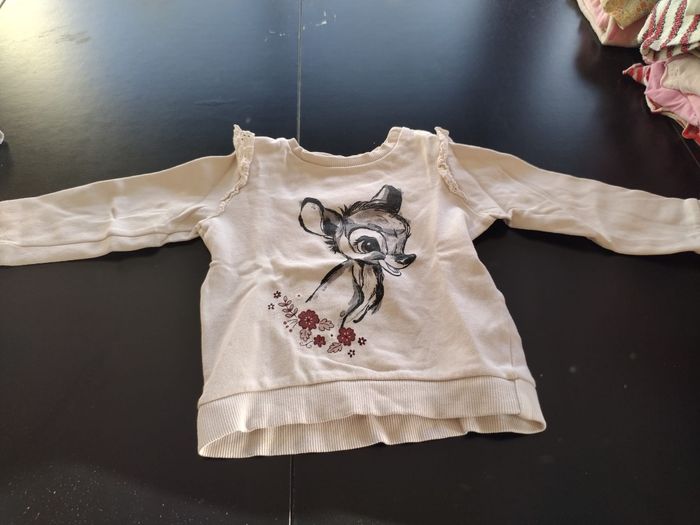 Lot t-shirt manches longues et pull - photo numéro 2