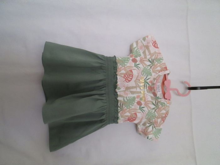 Robe verte Lucky Kid