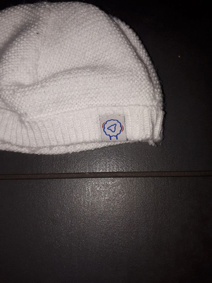 Bonnet de naissance mixte made in France - photo numéro 2