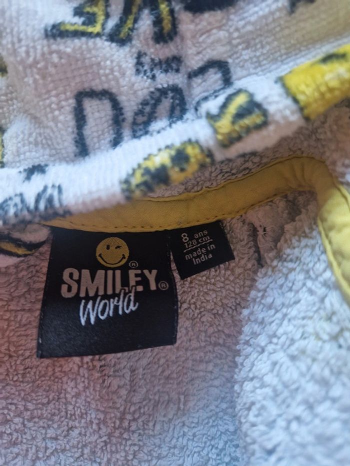 Peignoir 8 ans smiley world - photo numéro 2